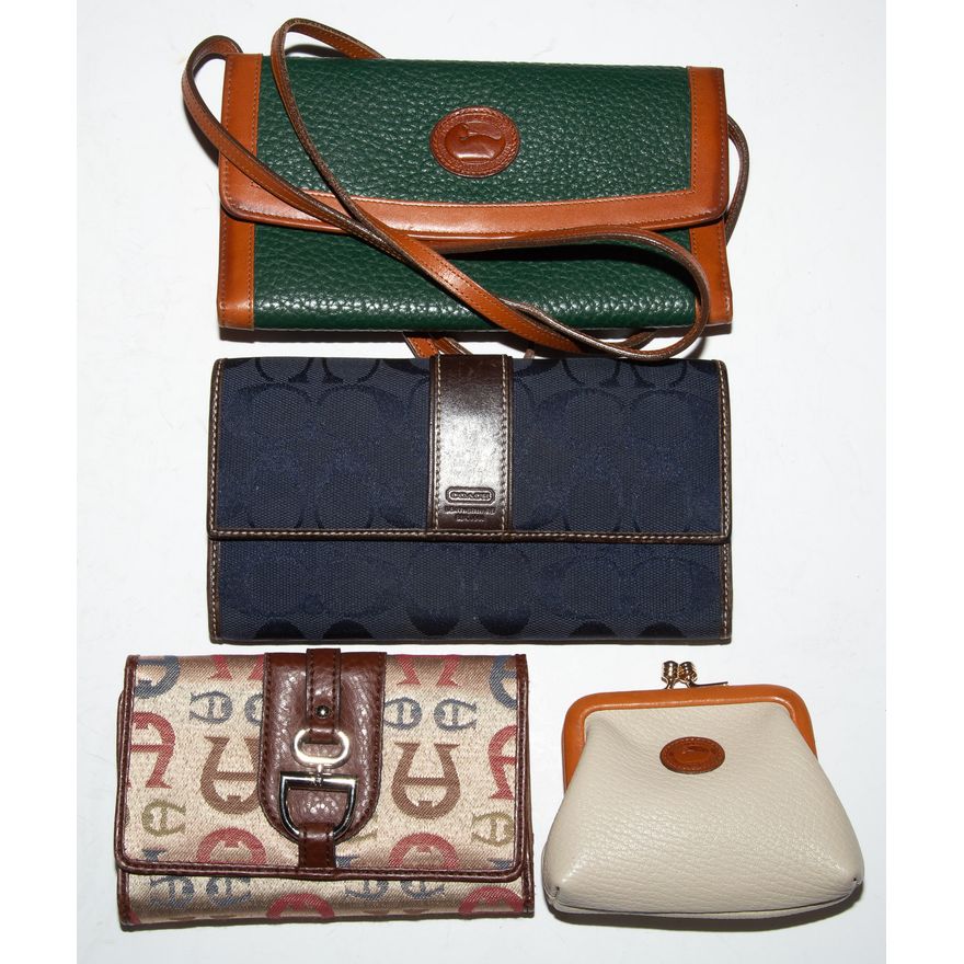 Three Ladies Billfolds & a Coin Purse