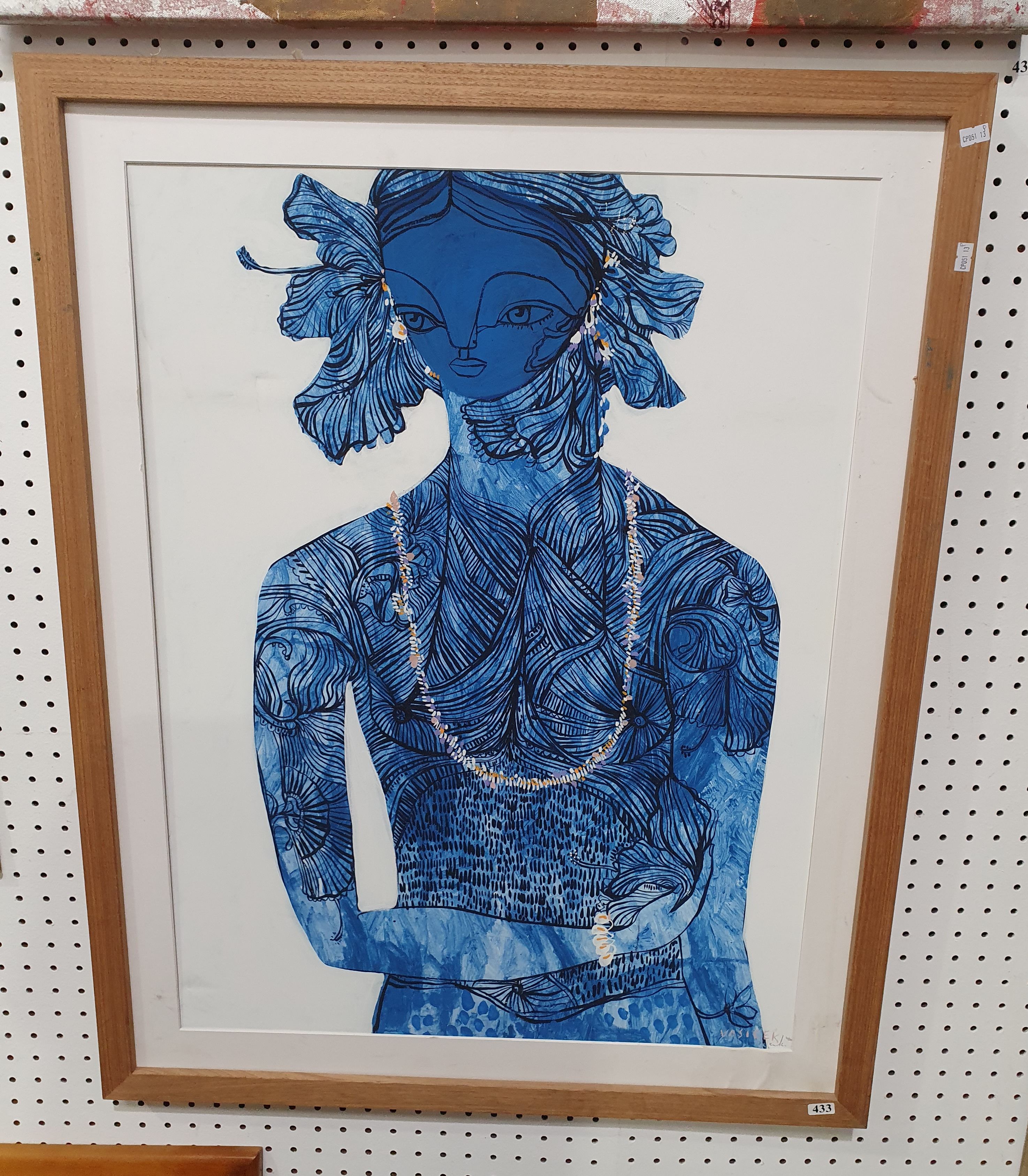 433 · A PORTRAIT IN BLUE