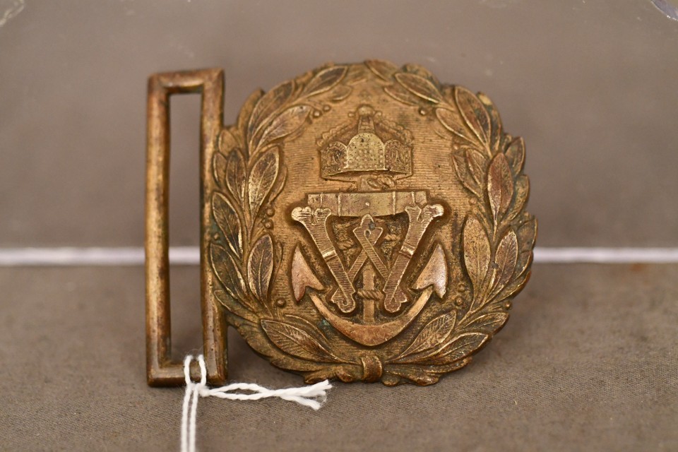 WW1 German Navy Officer's Belt Buckle | Gunrunner Online Auctions