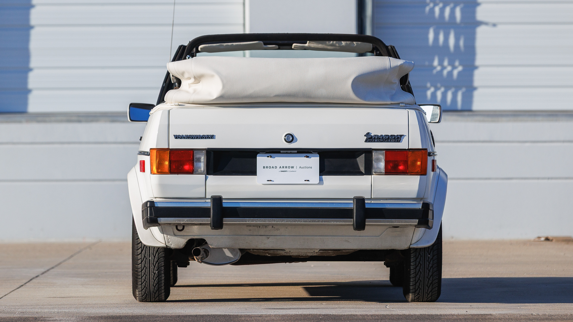 1983 Volkswagen Wolfsburg Limited Edition Rabbit Convertible