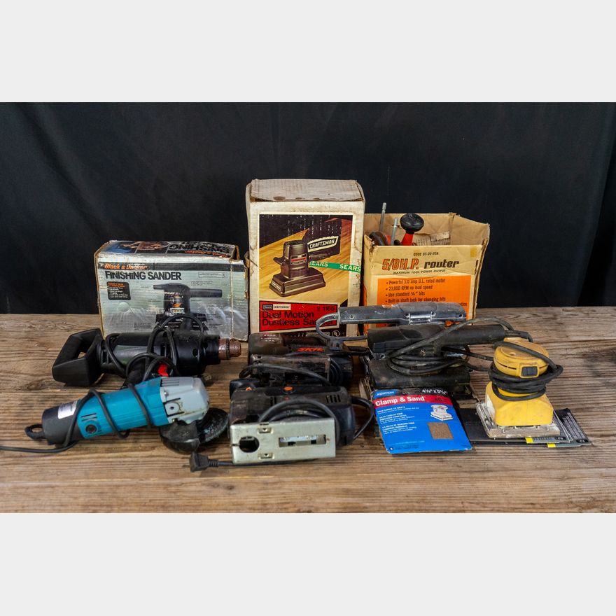 Power Tools Collection Collection of Electric Power Tools | Harritt Group, Inc