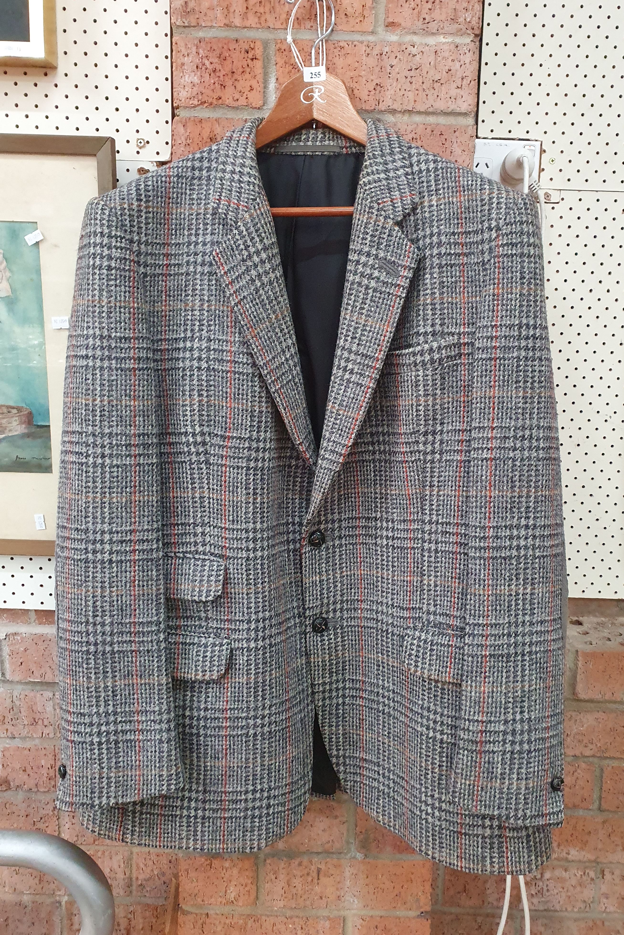 255 · A FLETCHER JONES HARRIS TWEED MENS JACKET