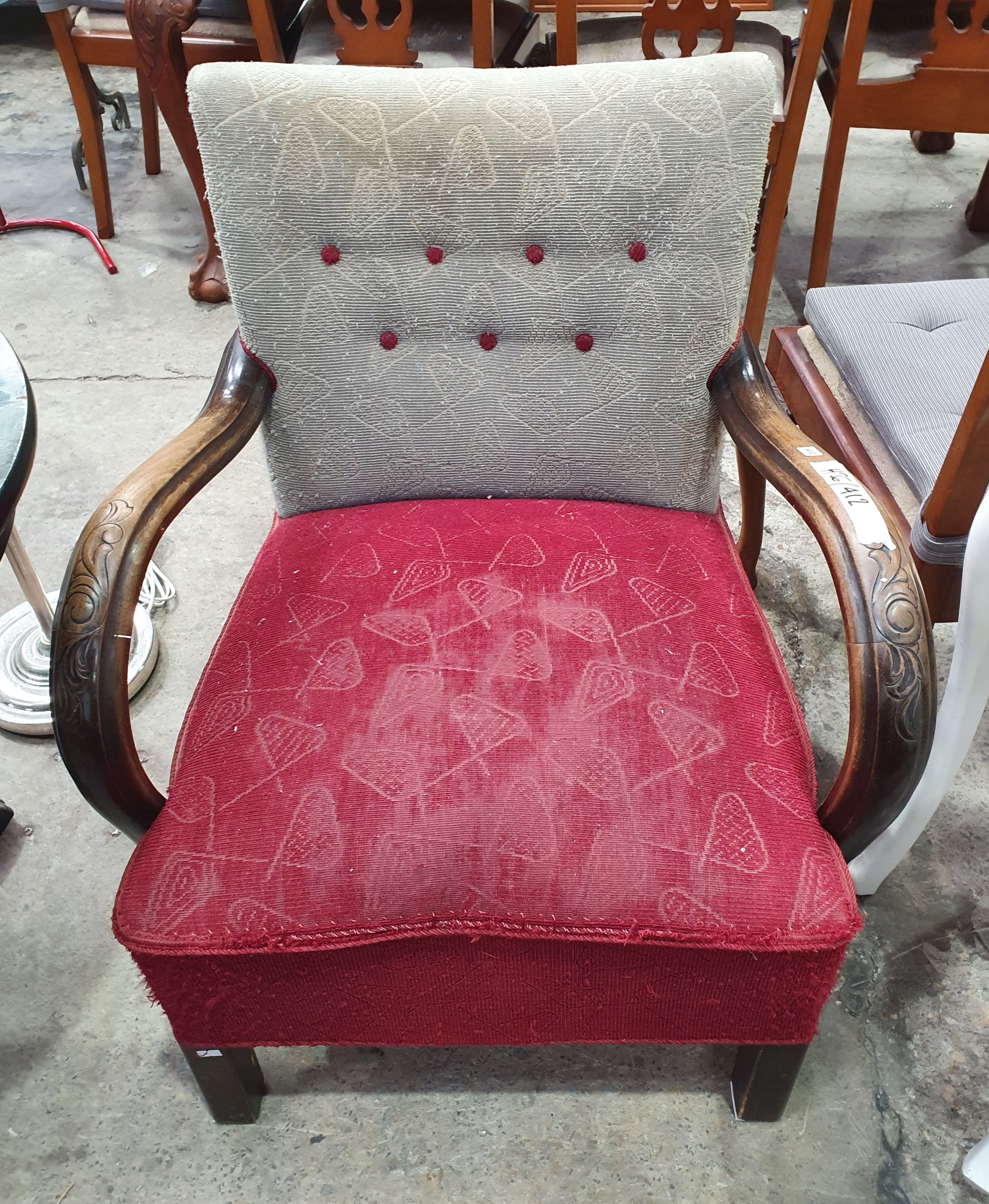 An Oak Armchair