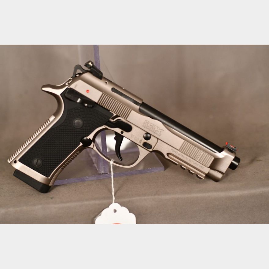 92x Performance Box Beretta 92X Performance, 9mm cal. auto pistol, Stainless, 4.9