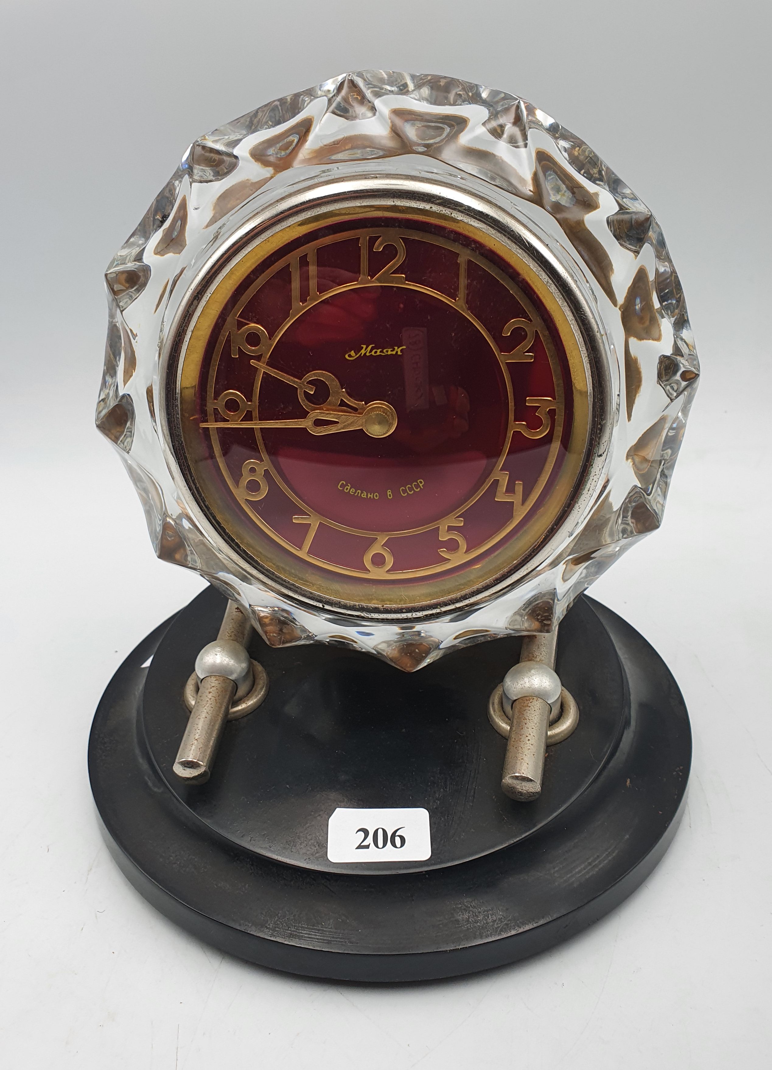 206 · A RUSSIAN TABLE CLOCK