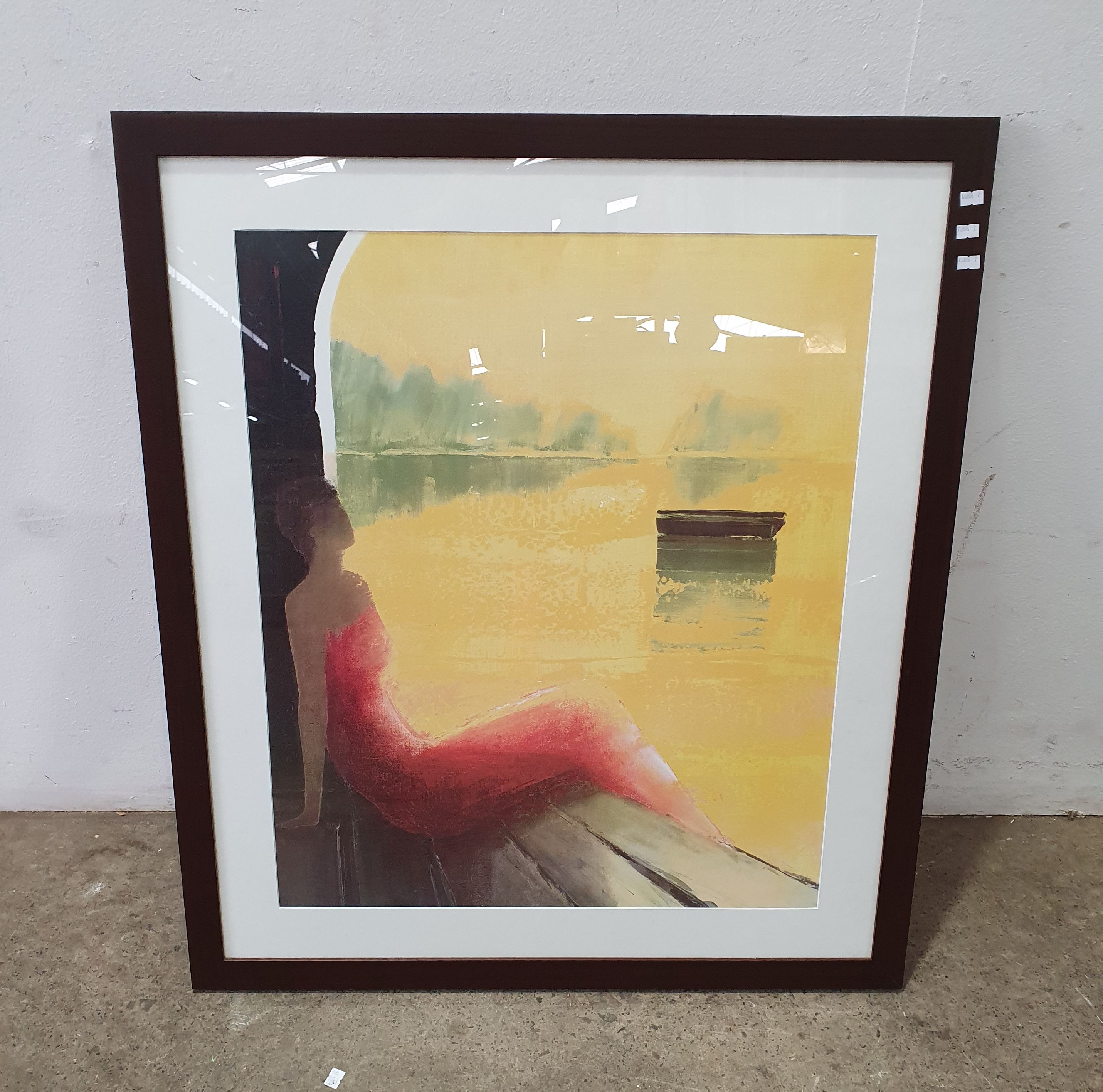 2133A · A FRAMED ARTWORK