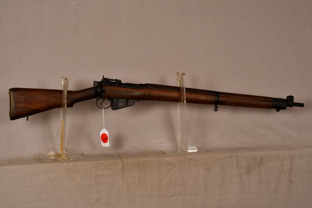 Enfield No. 4 MK. 1, .303 cal. military bolt action rifle, Blue