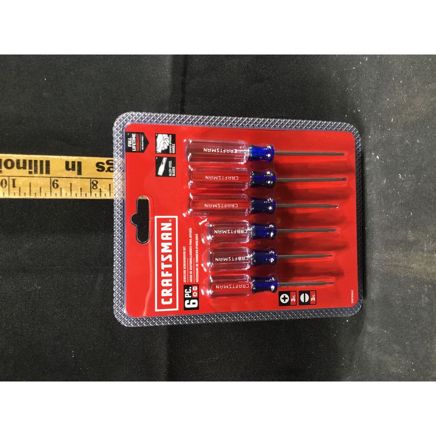 Craftsman 6pc Jewelers Screwdriver Set