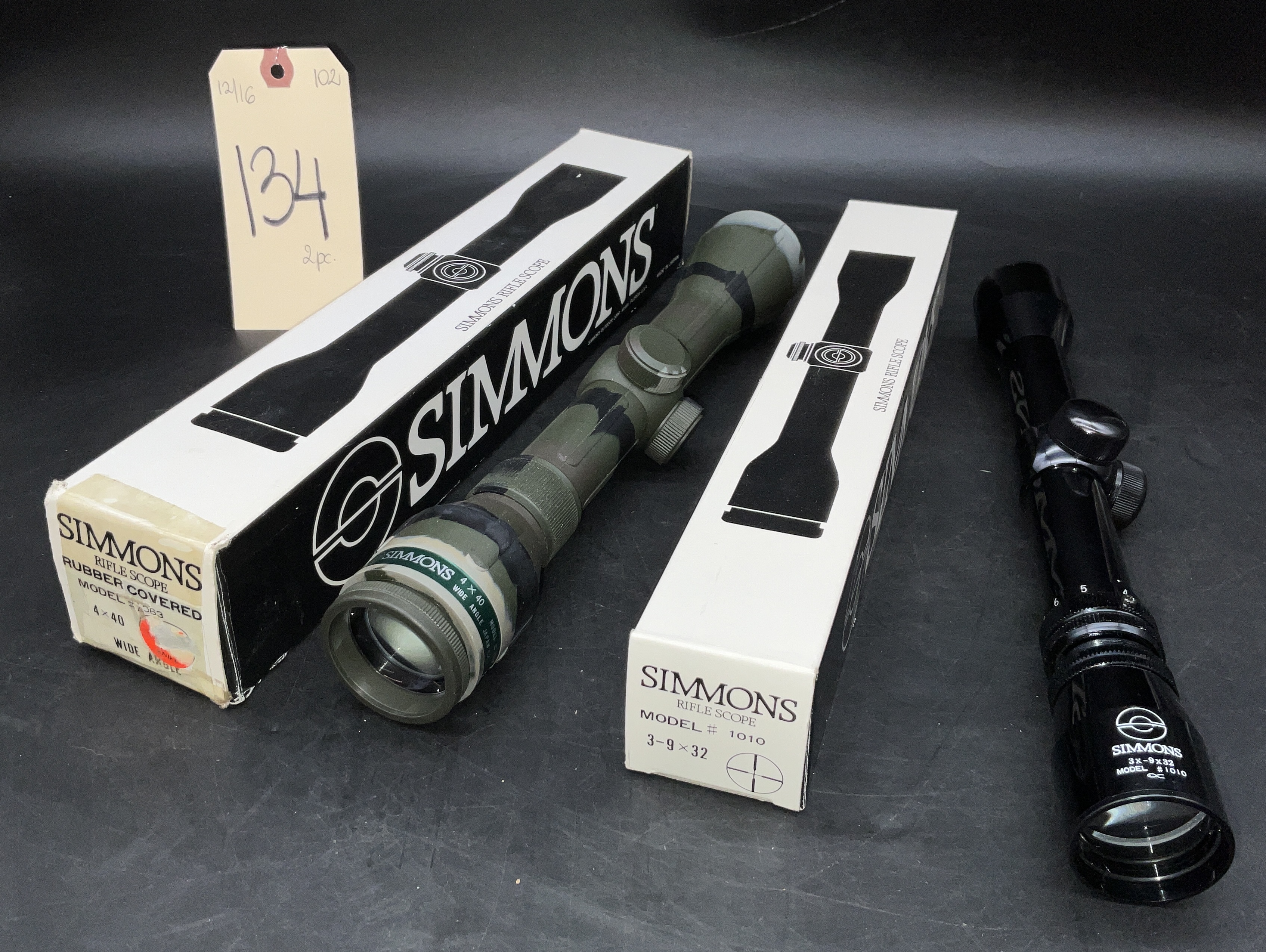 PR SIMMONS RIFLE SCOPES. Teel Auctions