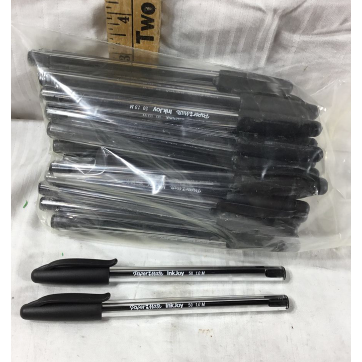 (Buying 50) Papermate InkJoy Black Ink Pens