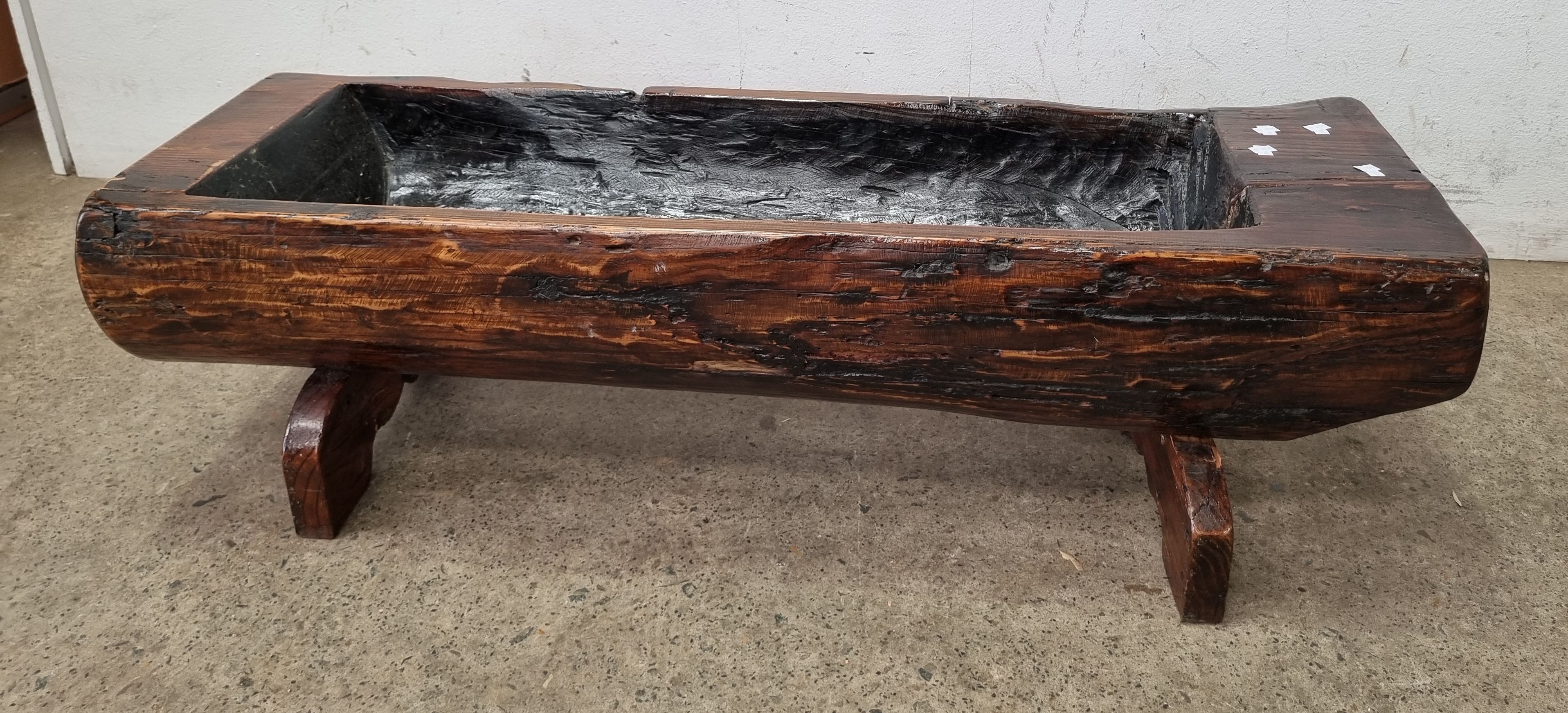 A Log Planter