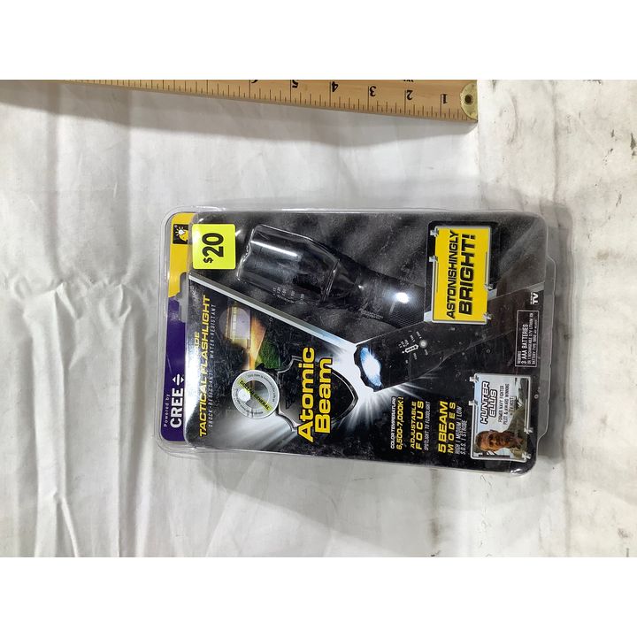 Cree LED Atomic Beam Tactical Flashlight (Batteries Not Included)