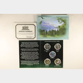 2018 VOYAGEURS NATIONAL PARK QUARTERS SET