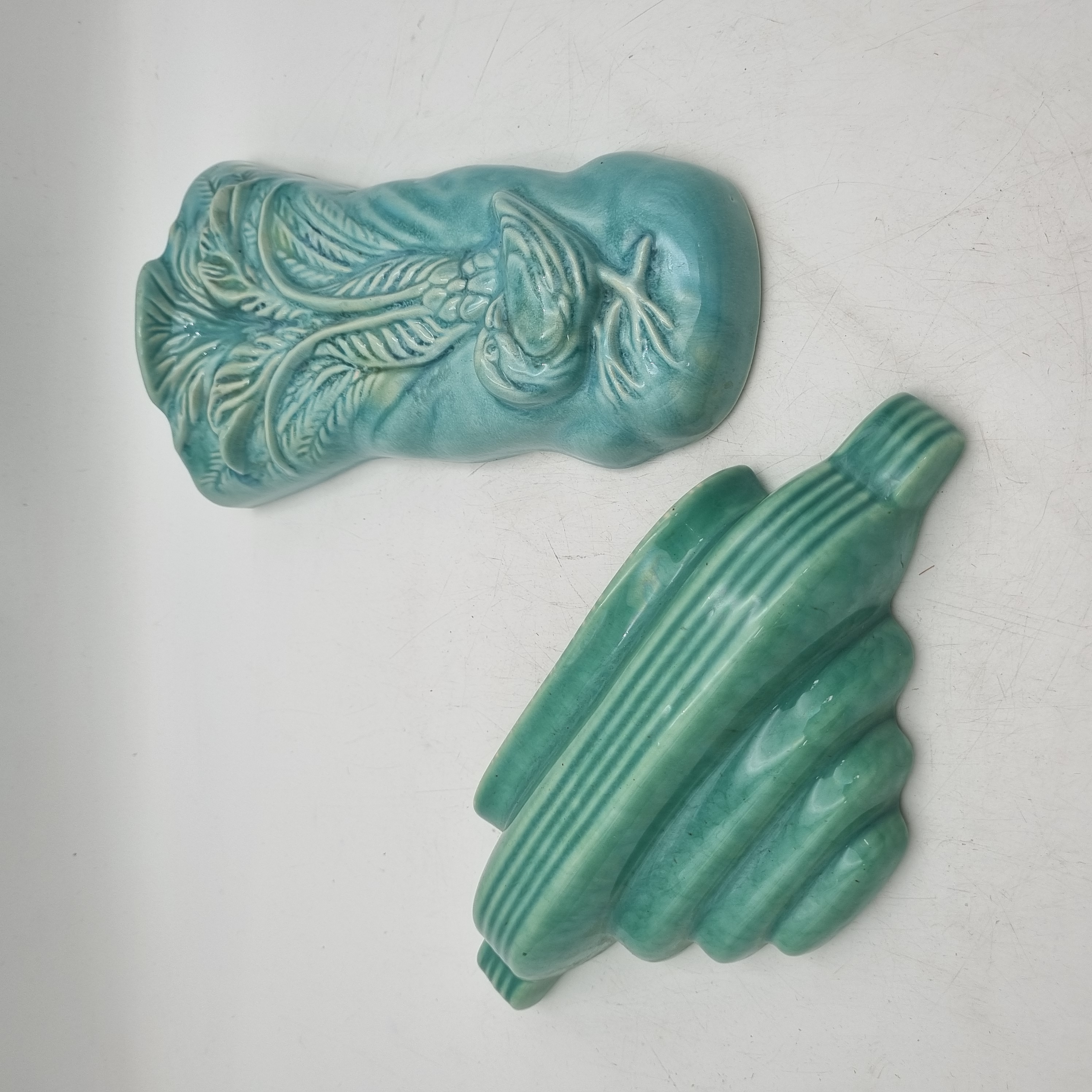 Two Mcp Wall Pocket Vases