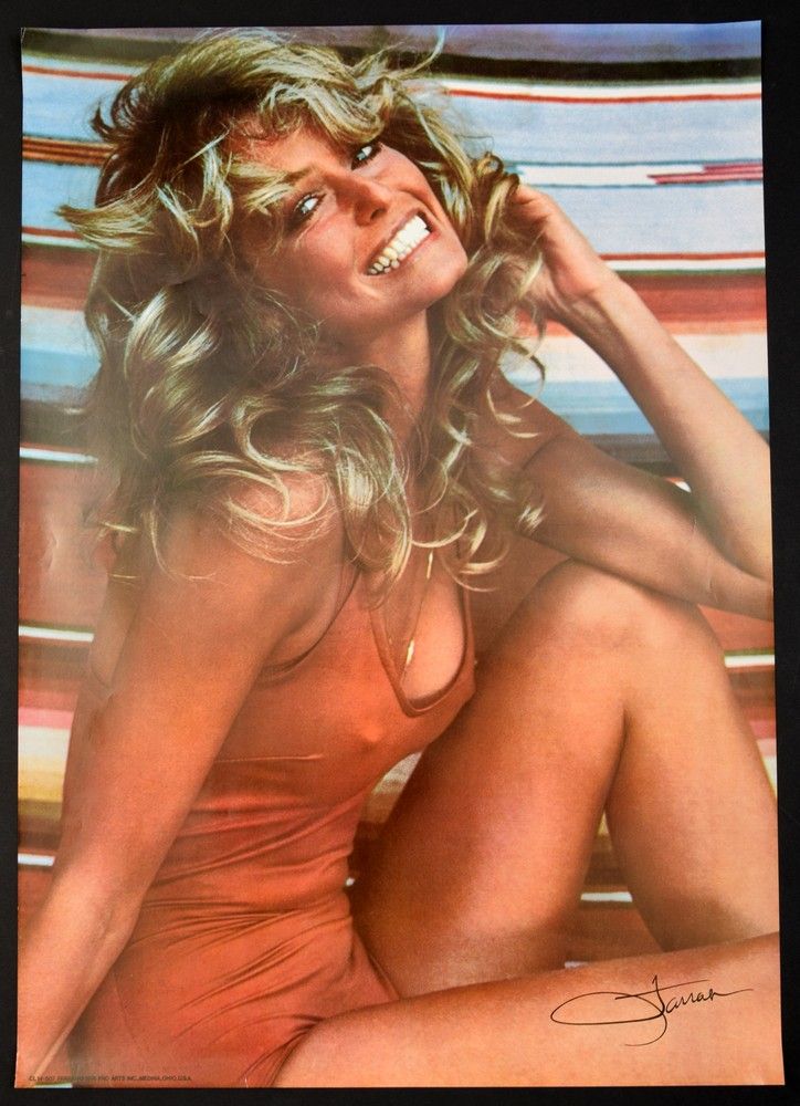 Farrah Fawcett Poster Lofty Marketplace