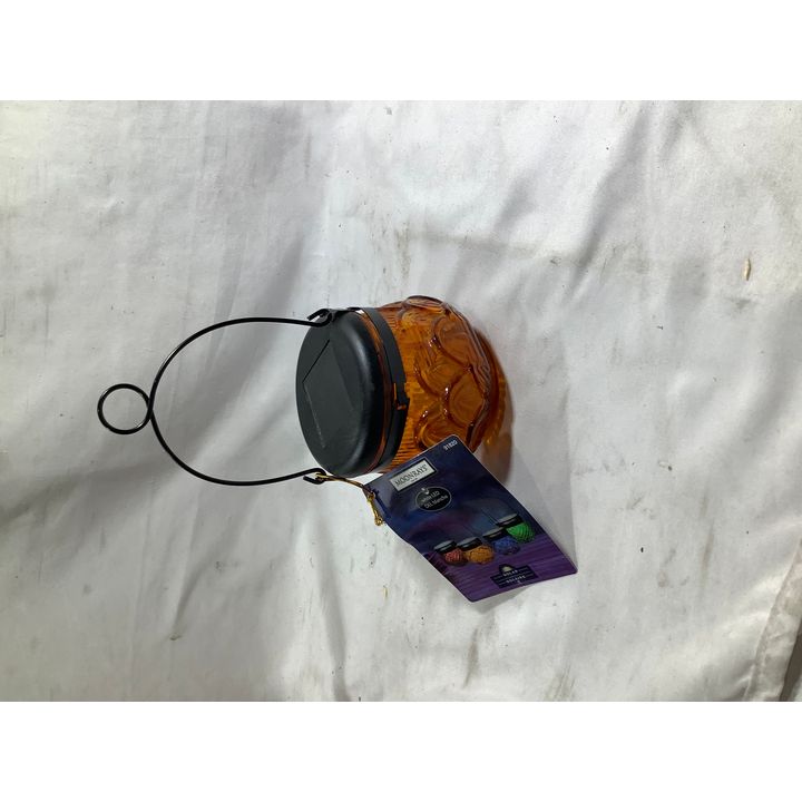 Moonrays Hanging Solar Light Orange
