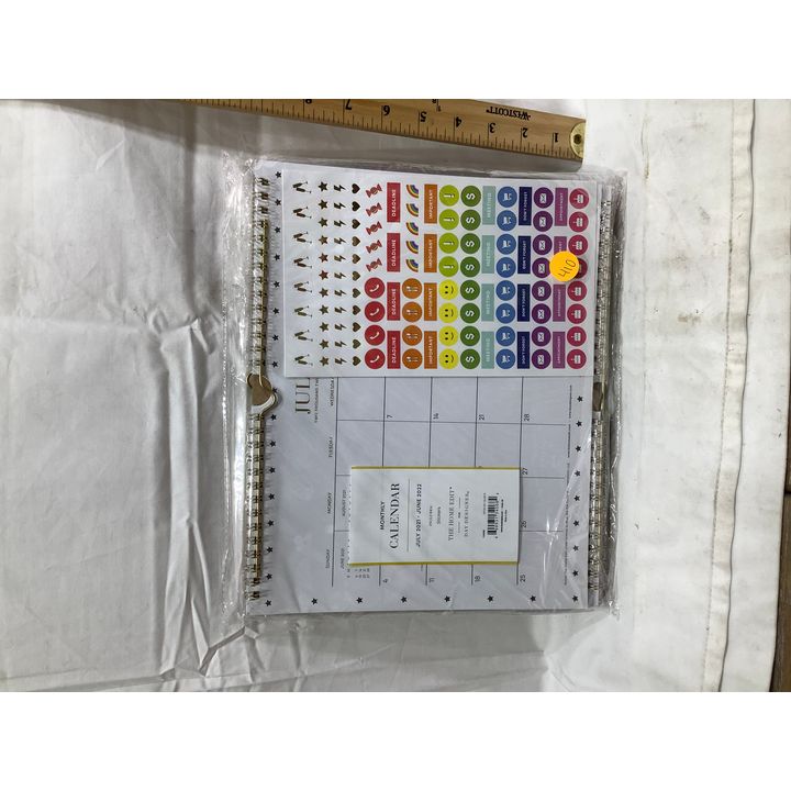Monthly Calendar July 2021 - June 2022
