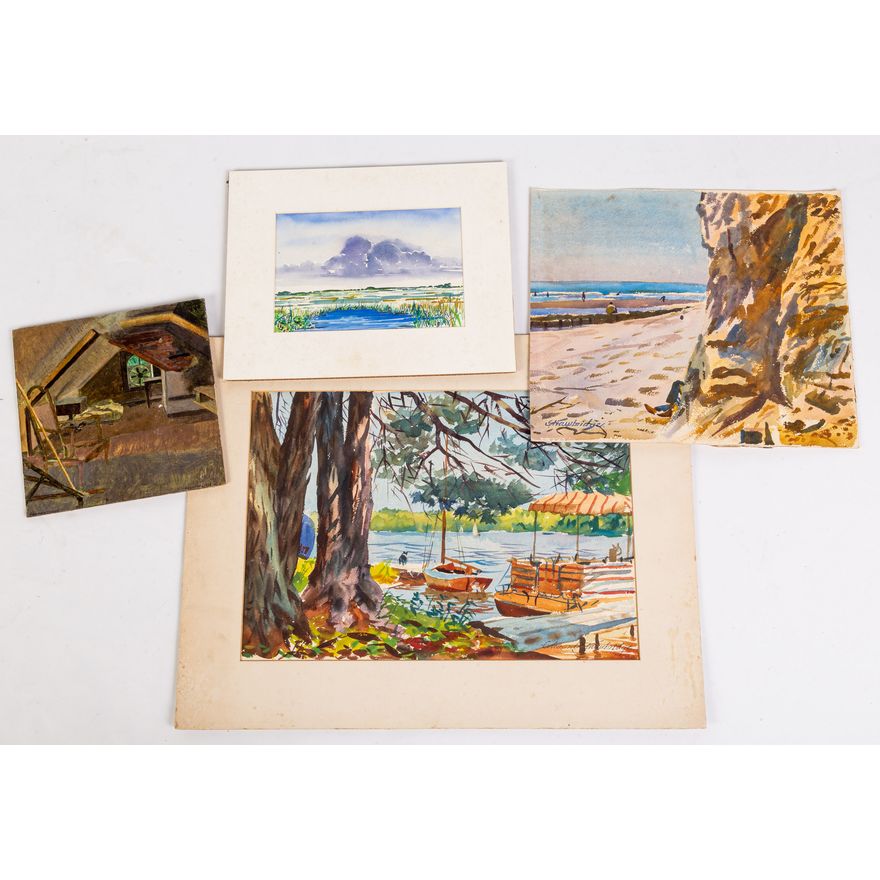 Collection of Four Paintings