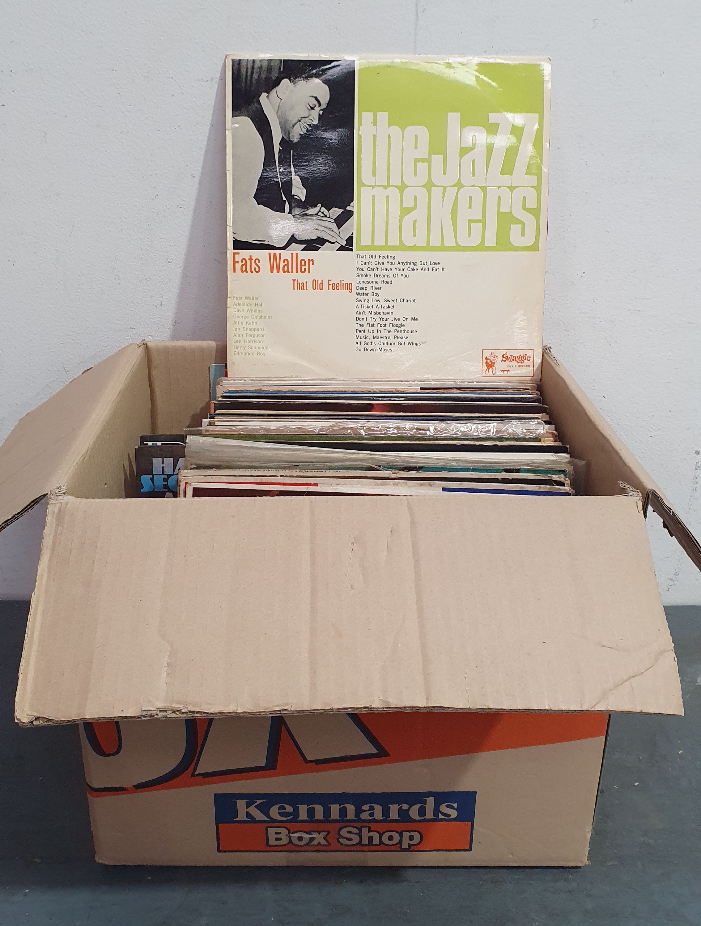 1165 · A BOX OF RECORDS