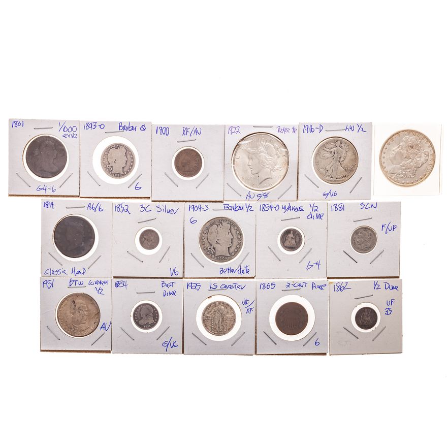 Nice Group of US Type Coins