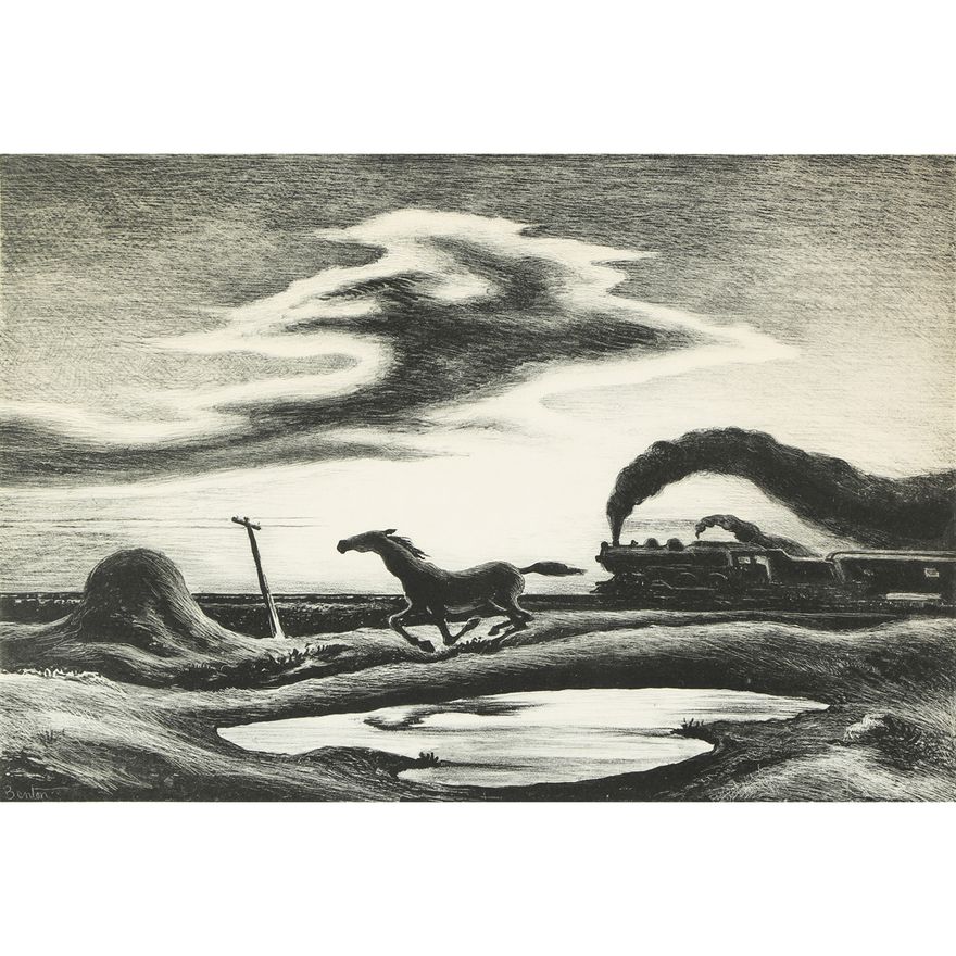 Print, Thomas Hart Benton