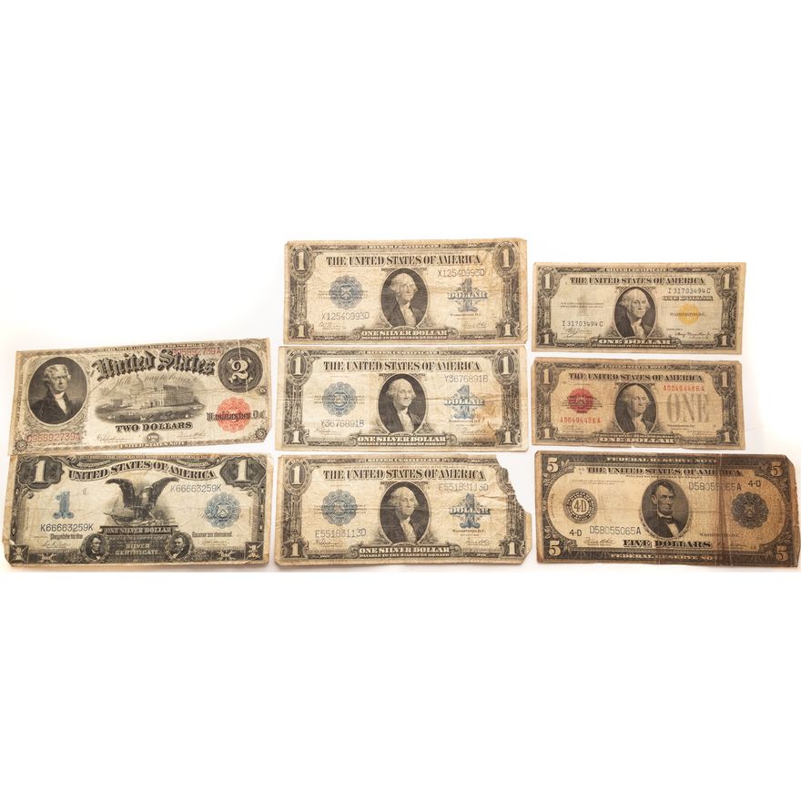 U.S Currency Collection Small & Large Size