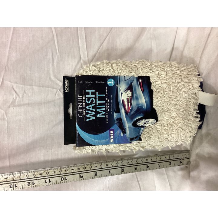Chenille 100% Cotton Wash Mitt