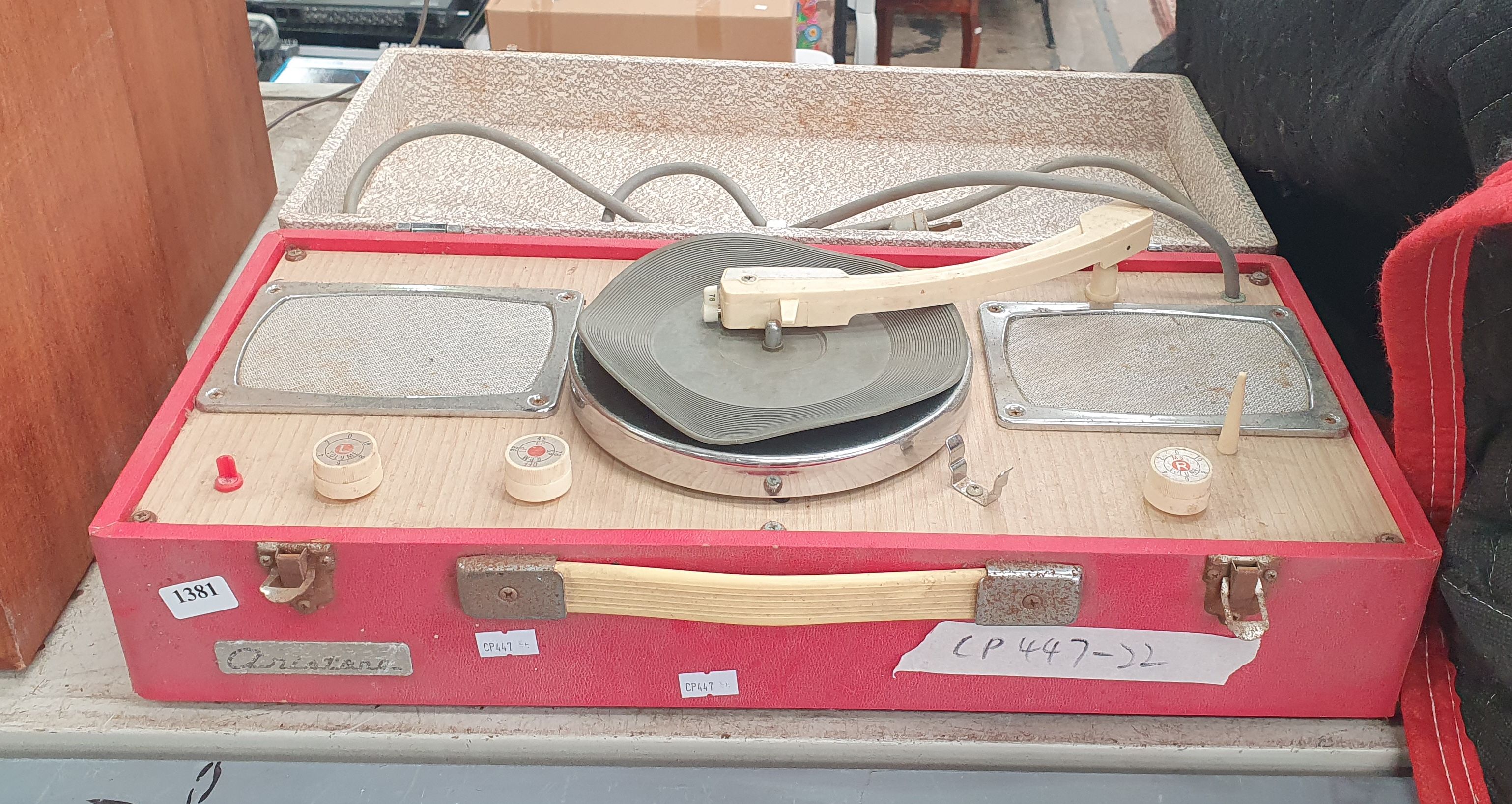 1450 · AN ANISTANA RECORD PLAYER