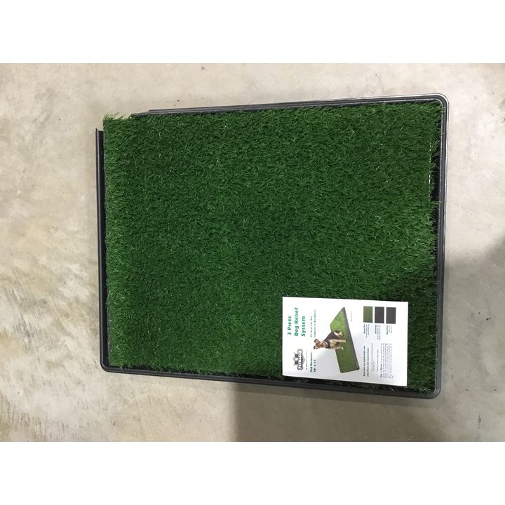 Petmaker 20" x 25" 3 Piece Dog Relief System - Ideal For Housebreaking - Corner Damage See Pics