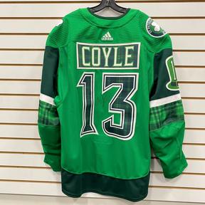 Brad Marchand Autographed Game Issued Irish Heritage Night Green