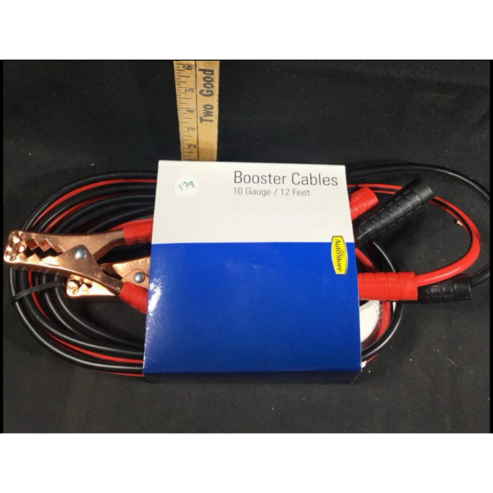 AutoStore Booster Cables 10Gauge 12'