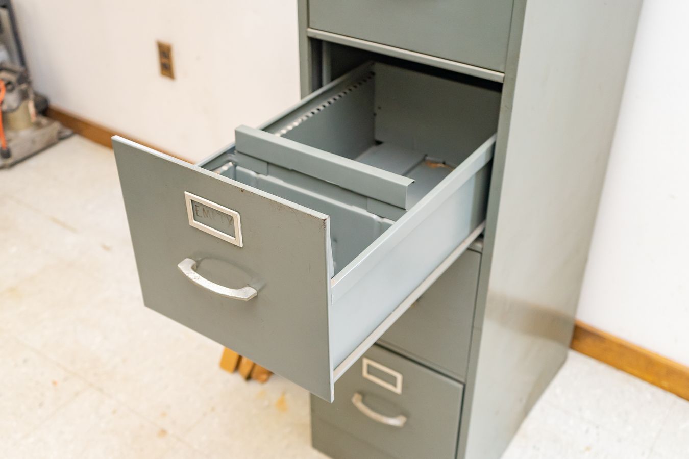 Universal File Drawer Four Drawer Metal File Cabinet & File Drawer Frames | Harritt Group, Inc