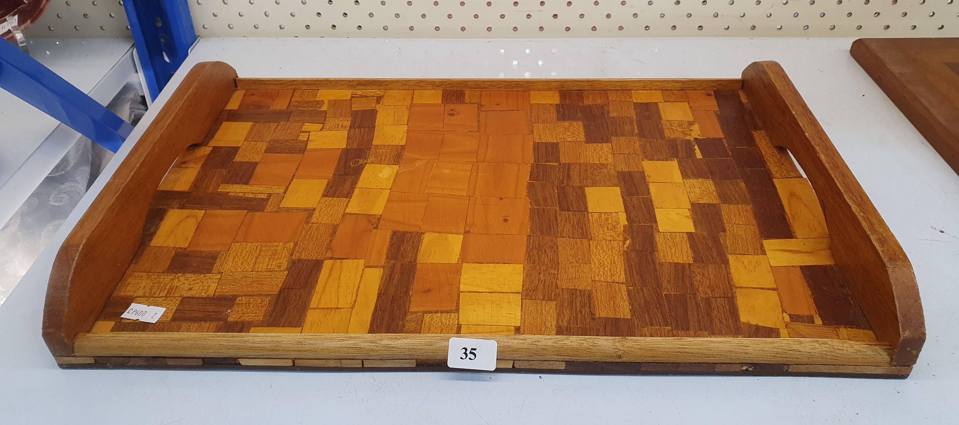 35 · A PARQUETRY TRAY