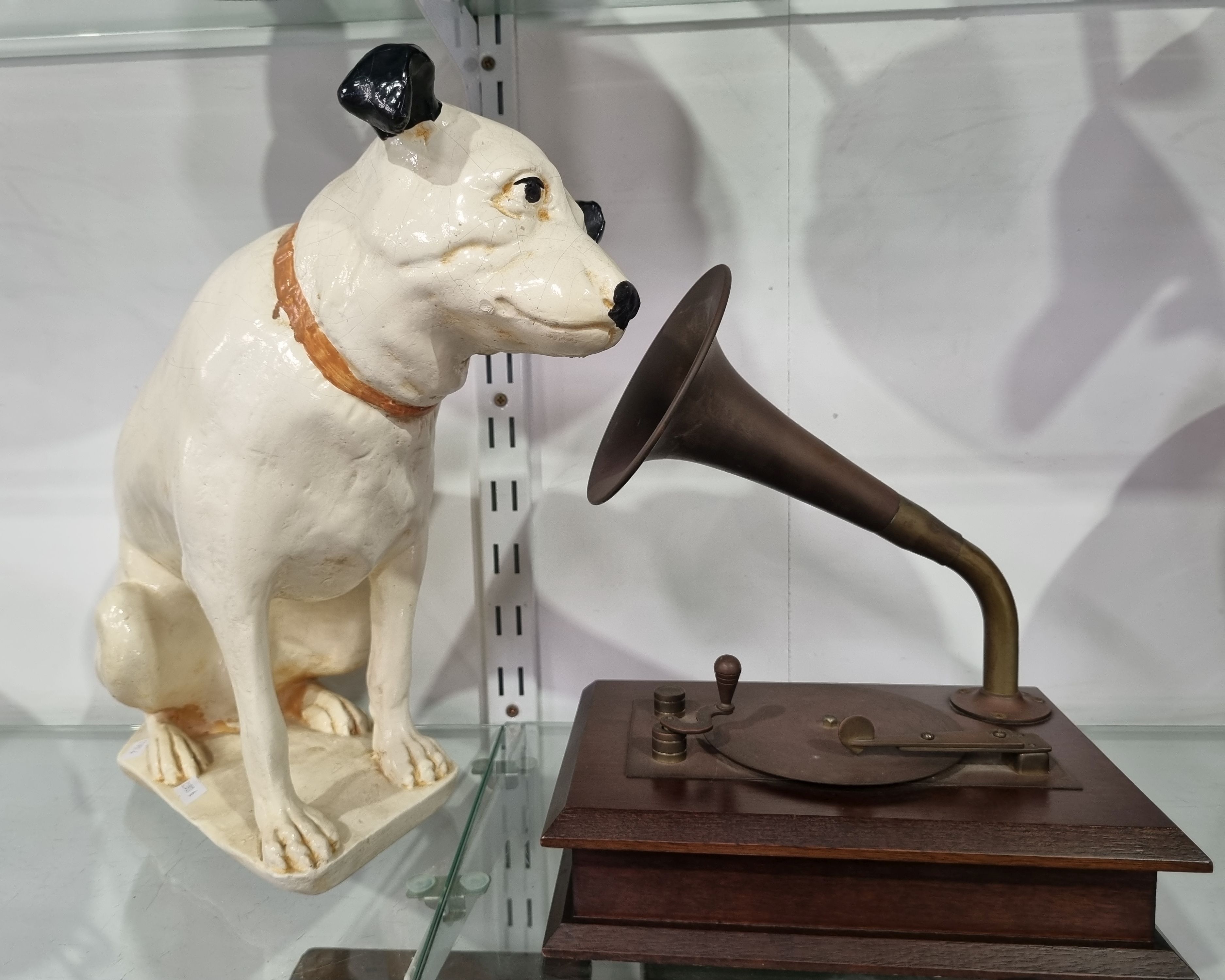 His Master'S Voice Nipper The Dog Figure