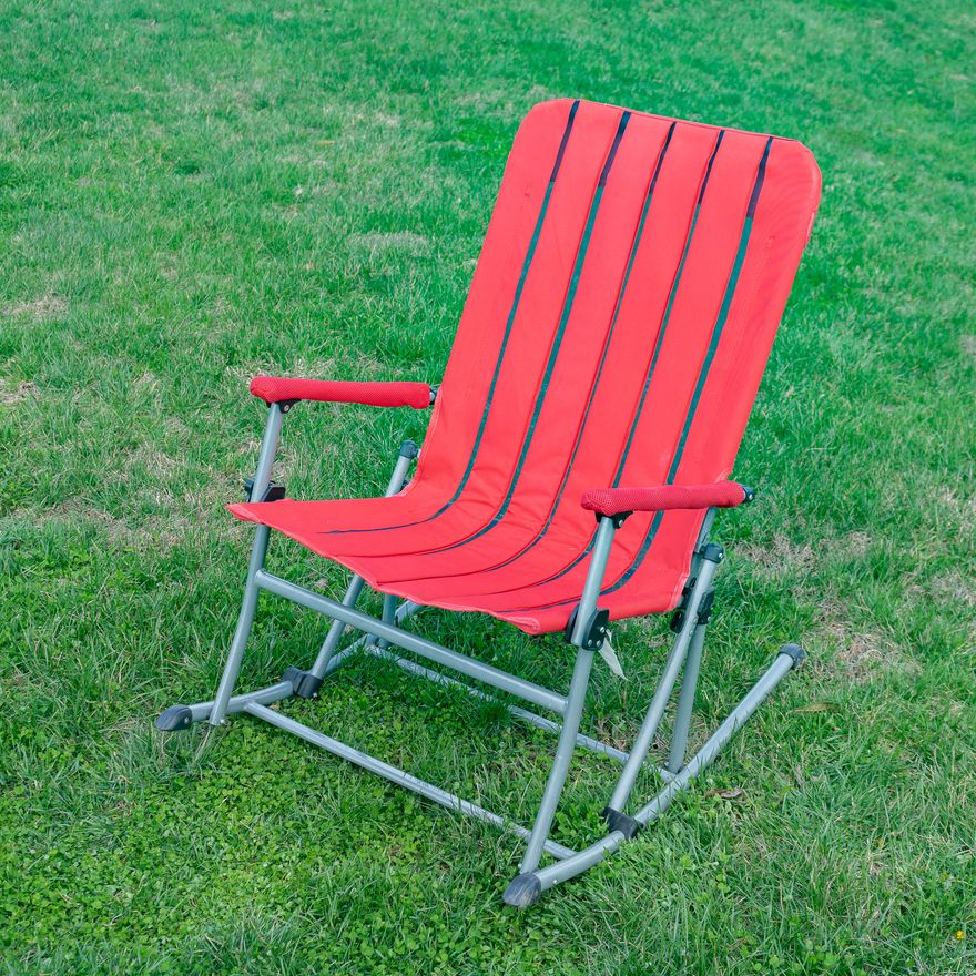 Performance Rocker Lawn Chair Folding Rocking Lawn Chair | Harritt Group, Inc