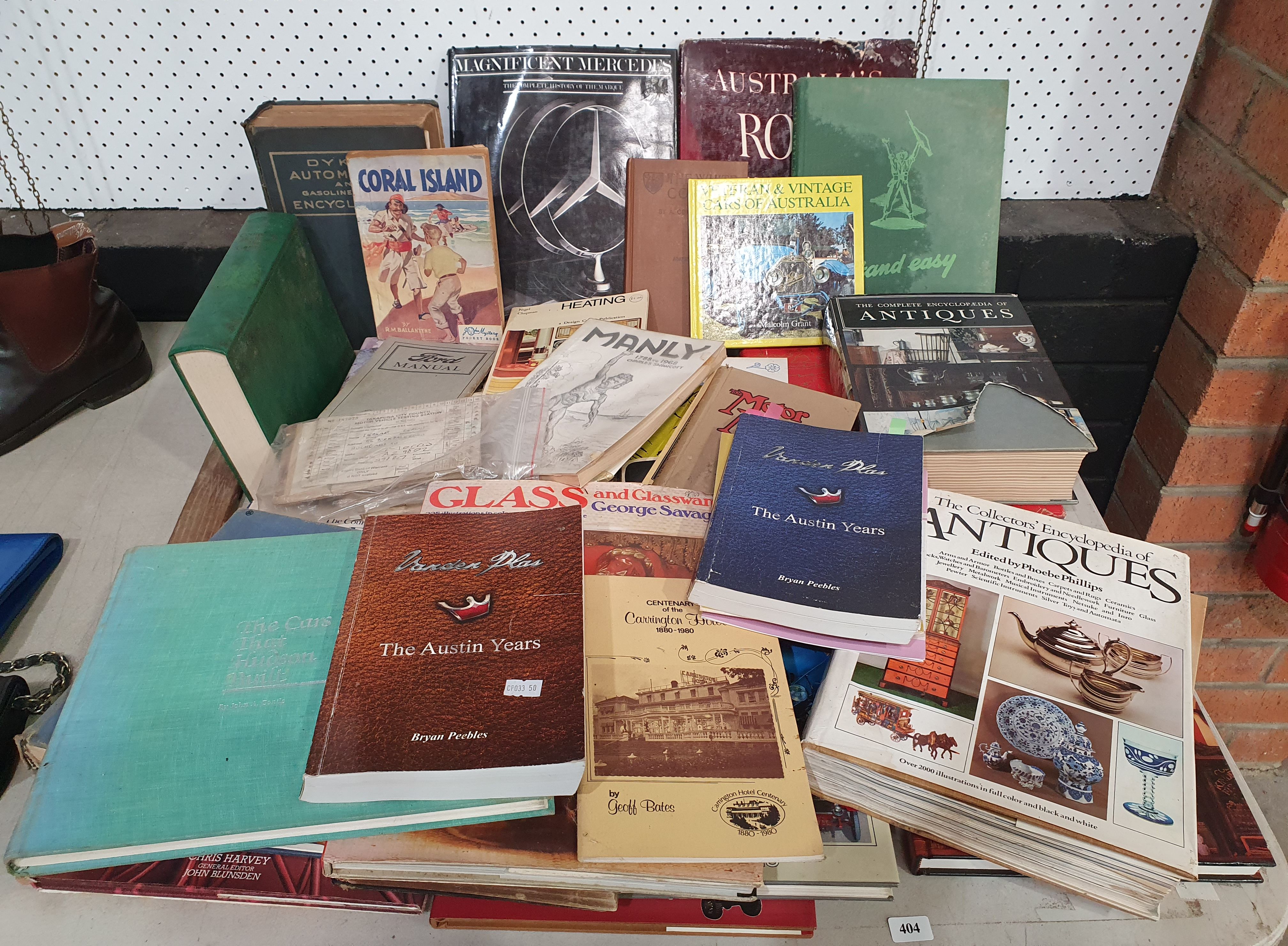 404 · A SELECTION OF BOOKS