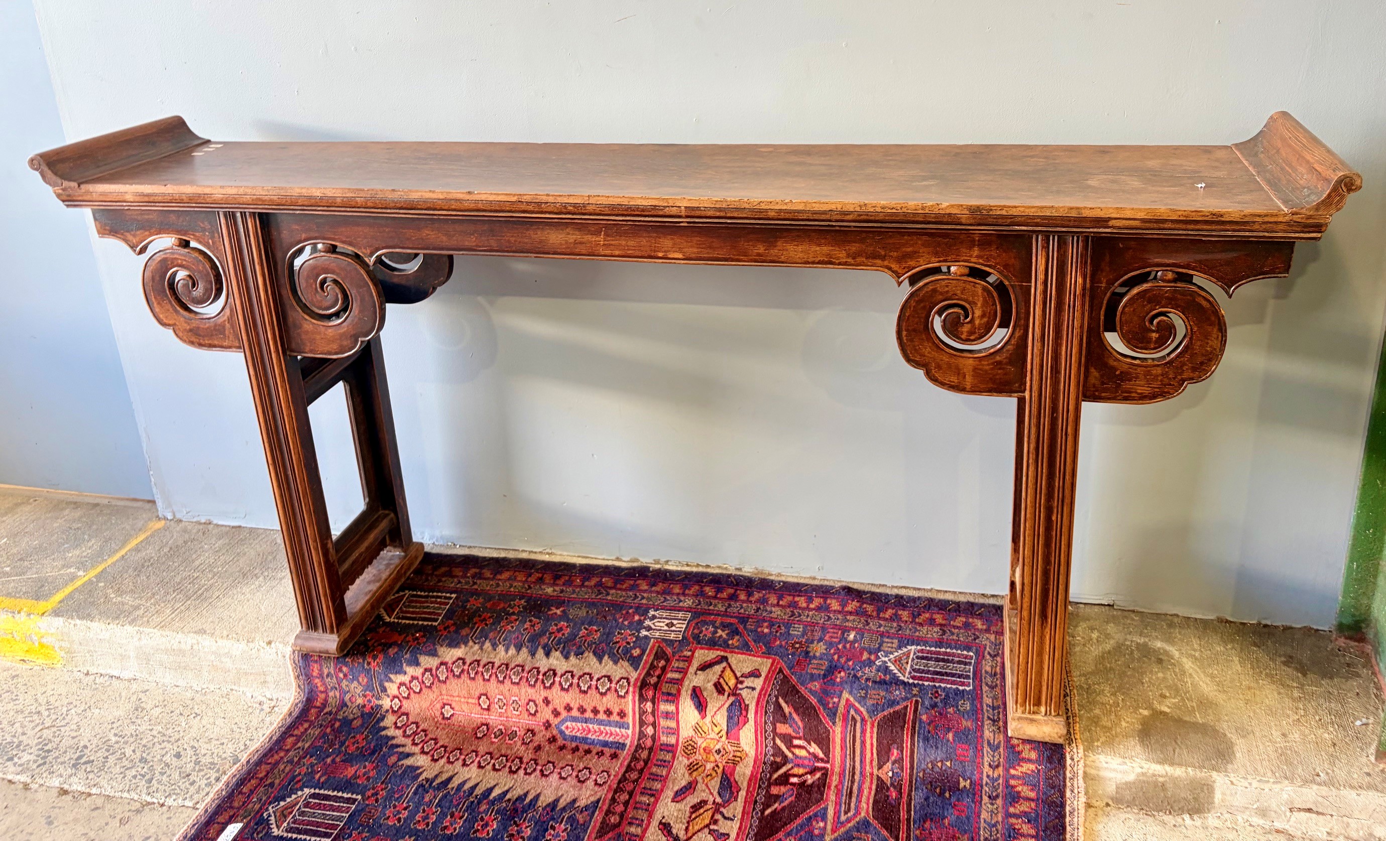 Chinese Elm Wood Altar Table