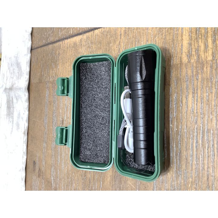 Kentucky Industrial Tools LED Rechargeable Flashlight with Case & Charger