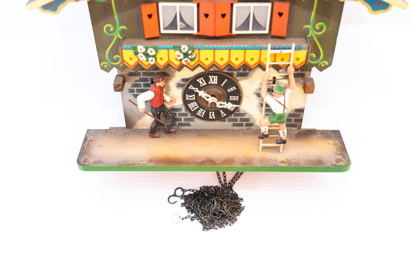 WestGermany Black Forest Farmers Daughter Cuckoo Clock Harritt Group