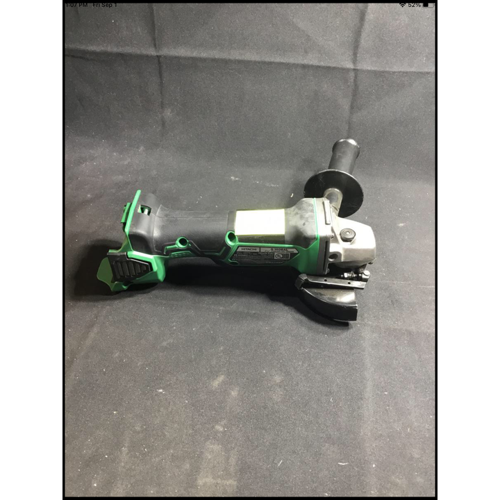 Hitachi 18V 4 1/2" Cordless Disc Grinder (Battery & Spindle Wrench Not Included)