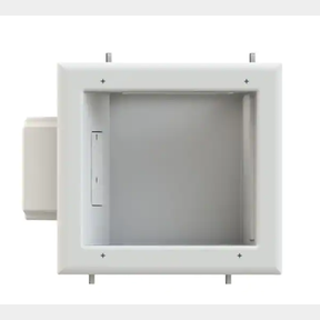 Commercial Electric TV Multimedia Recessed Box White 5053-WH-VN - AA4