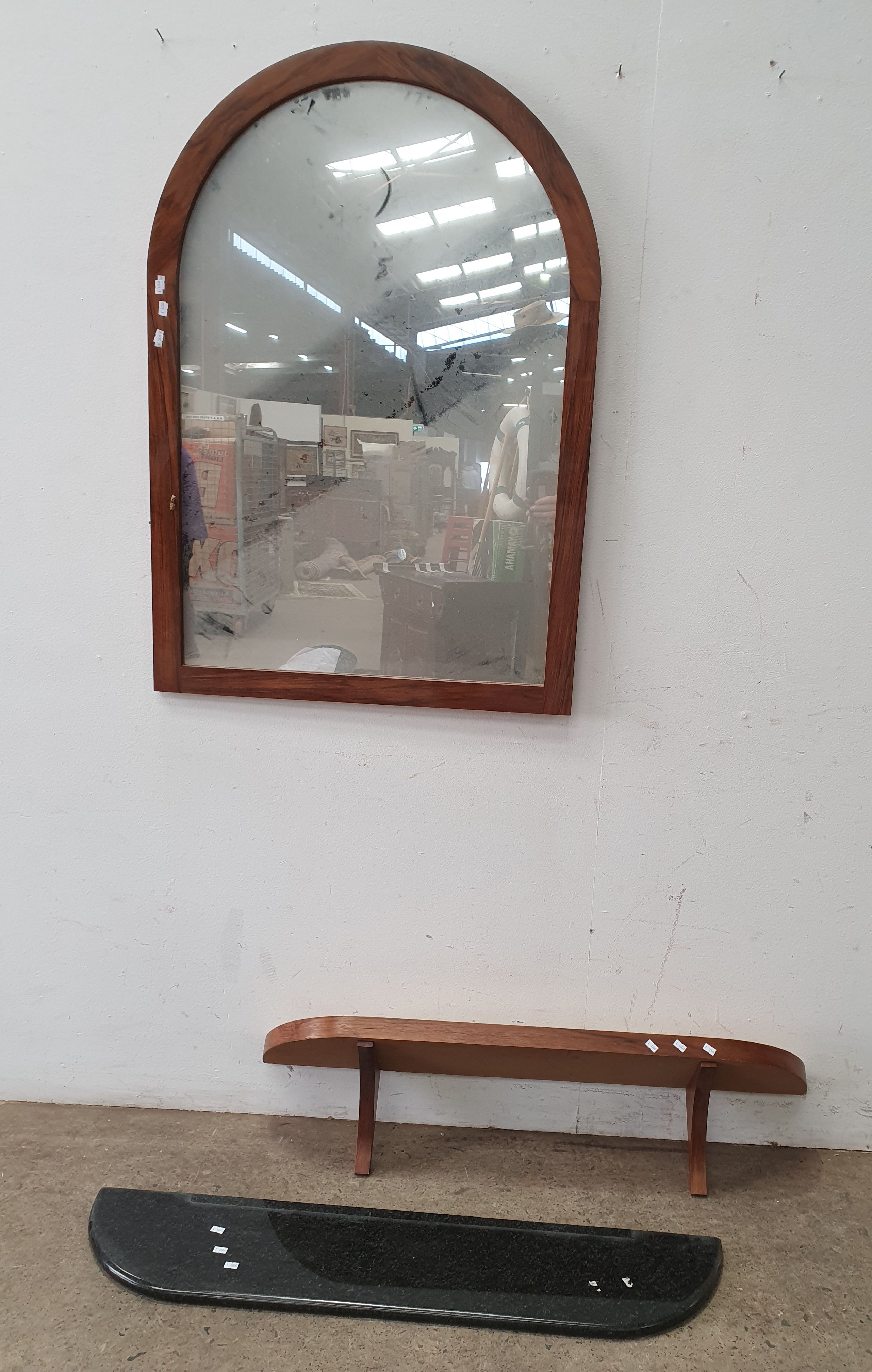 A Marble Top Console