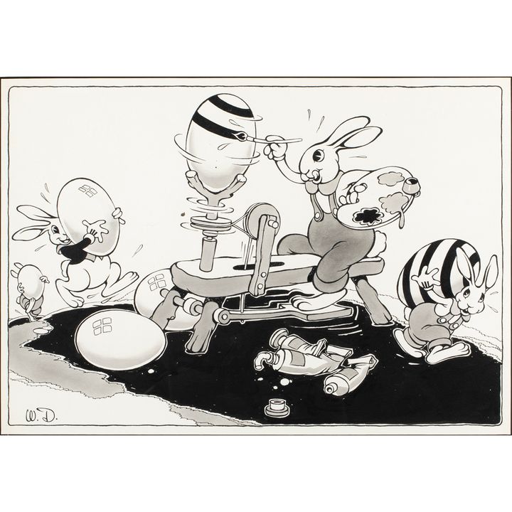 Work on paper, Walt Disney