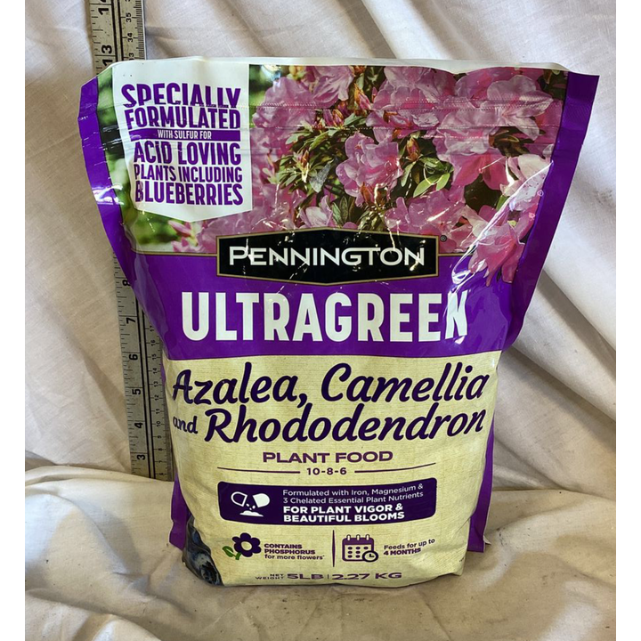 Pennington Ultra Green Azalea, Camellia, Rhododendron Plant Food 10-8-6 (5 Lbs)