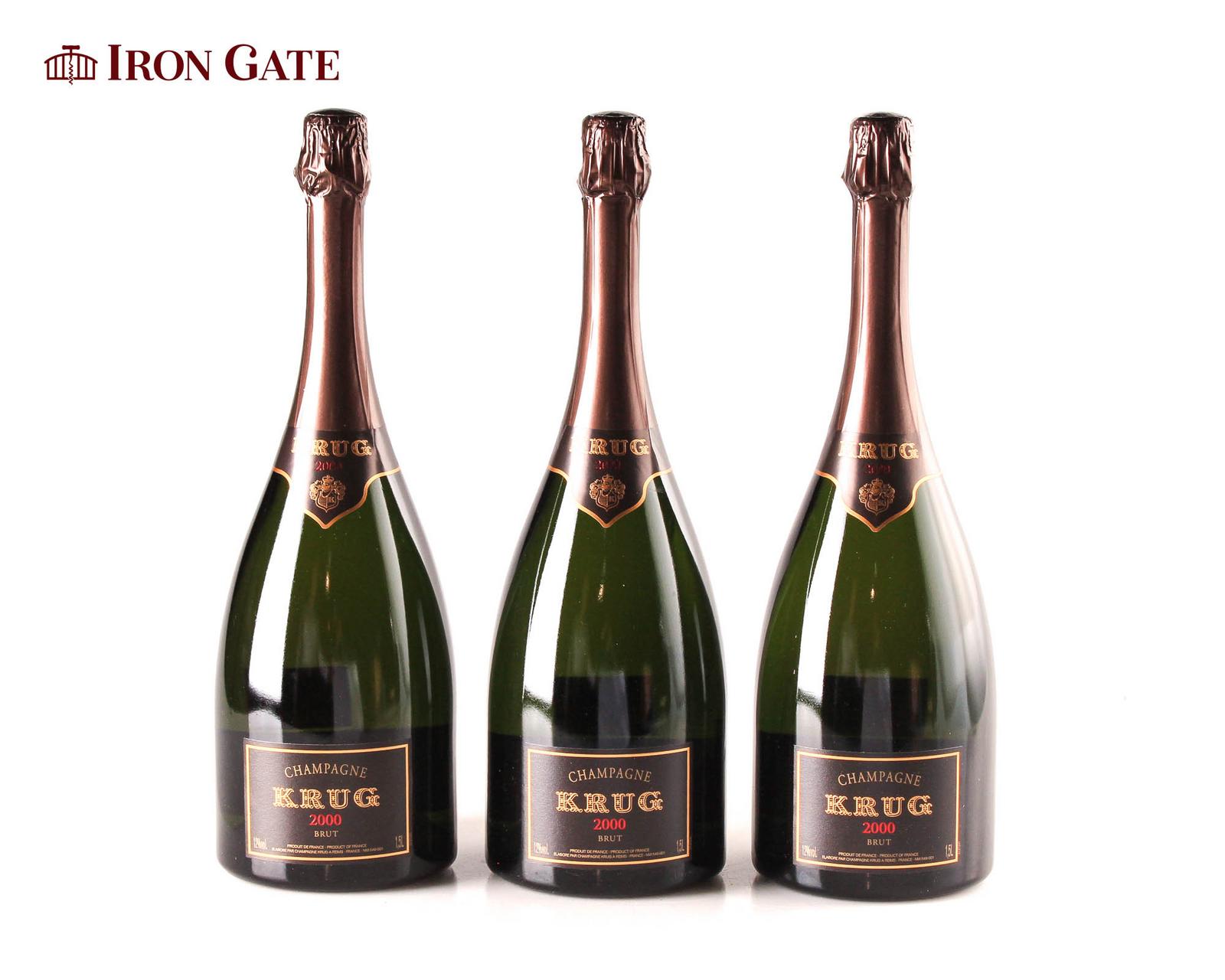 Krug Brut Champagne Sparkling Wine Vintage 2000