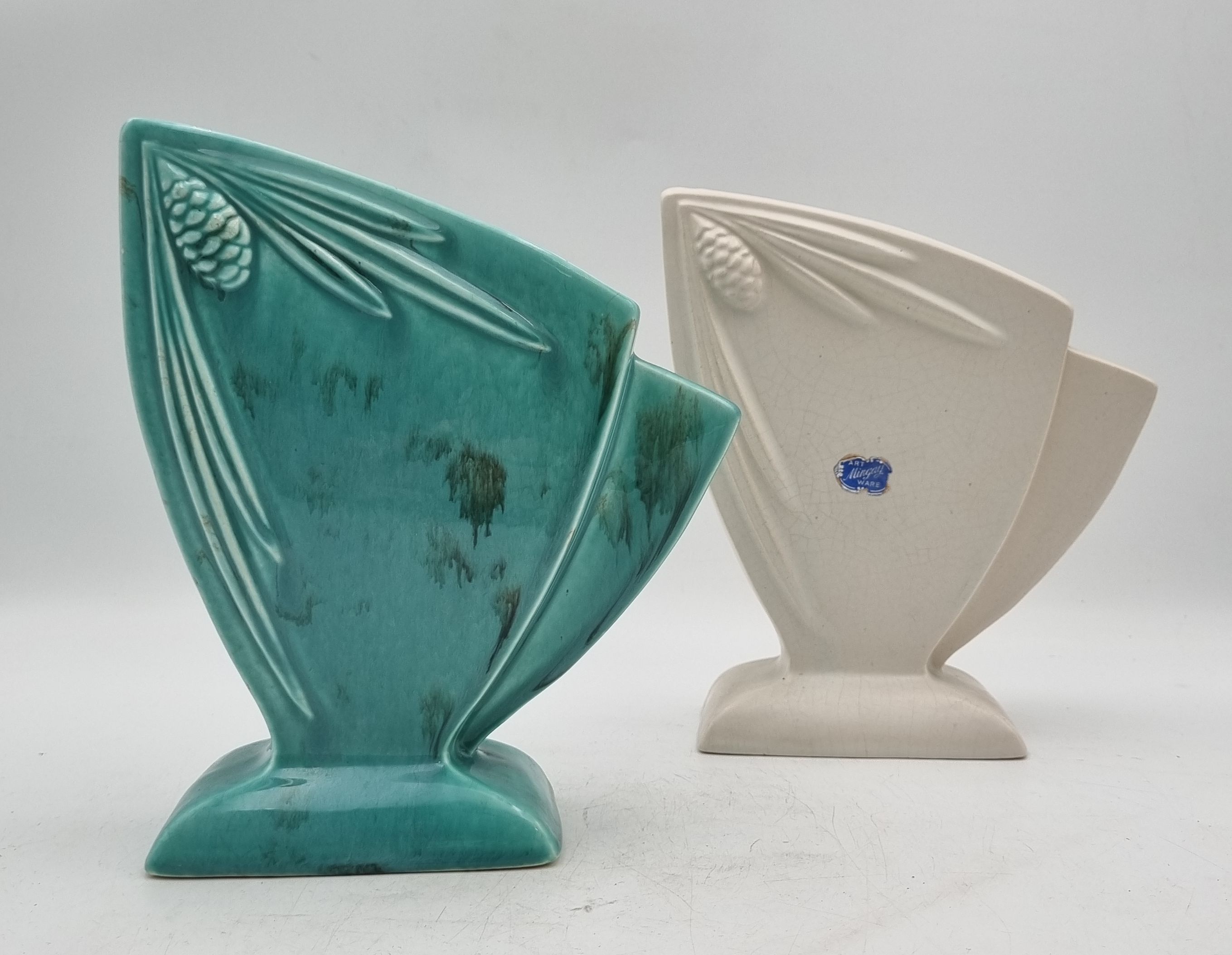Two Mcp Pottery Vases