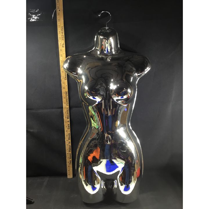 34" Hollow Plastic Dress Form Torso With Hanger