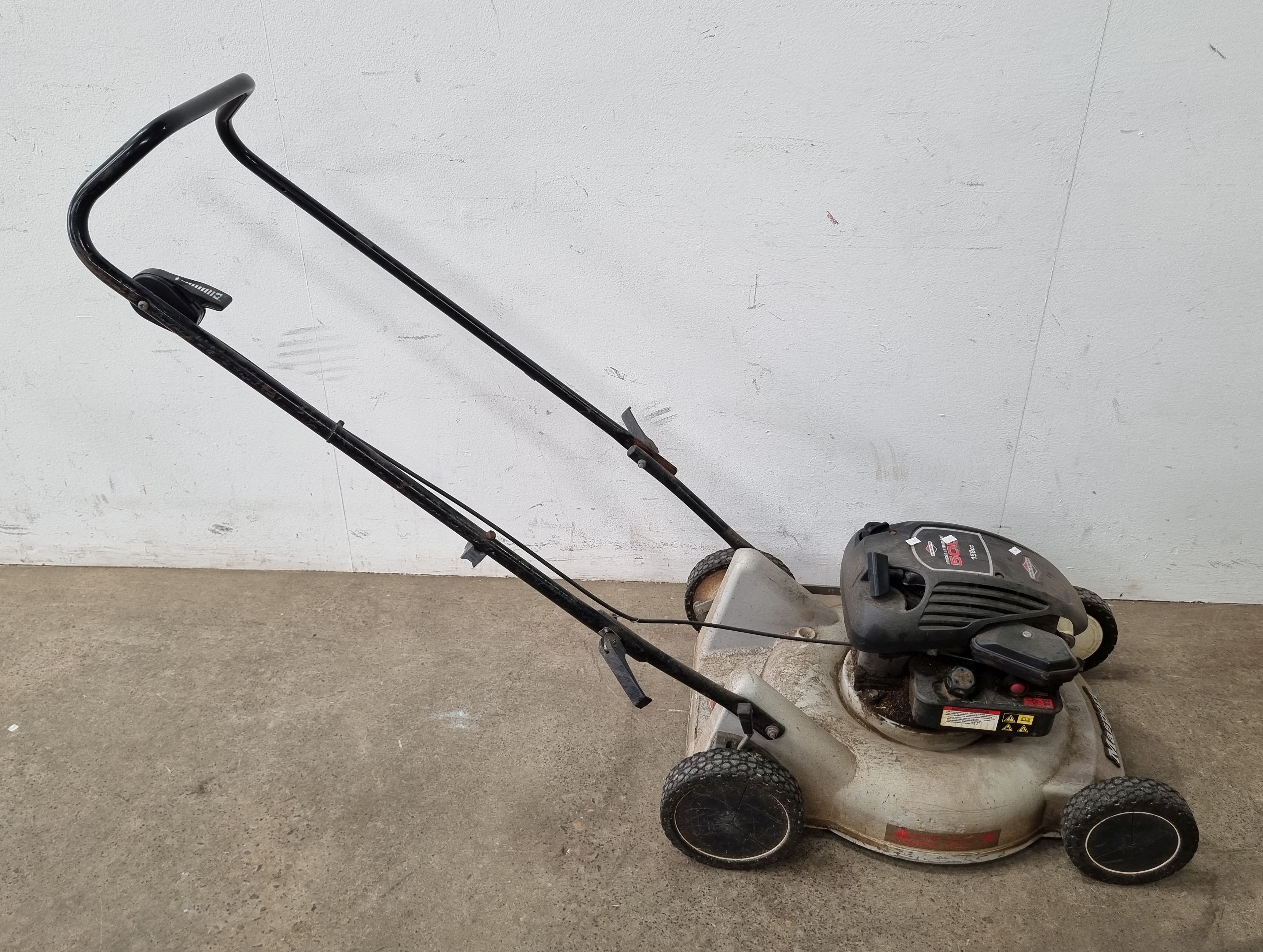 A Briggs And Staton 500 Lawnmower
