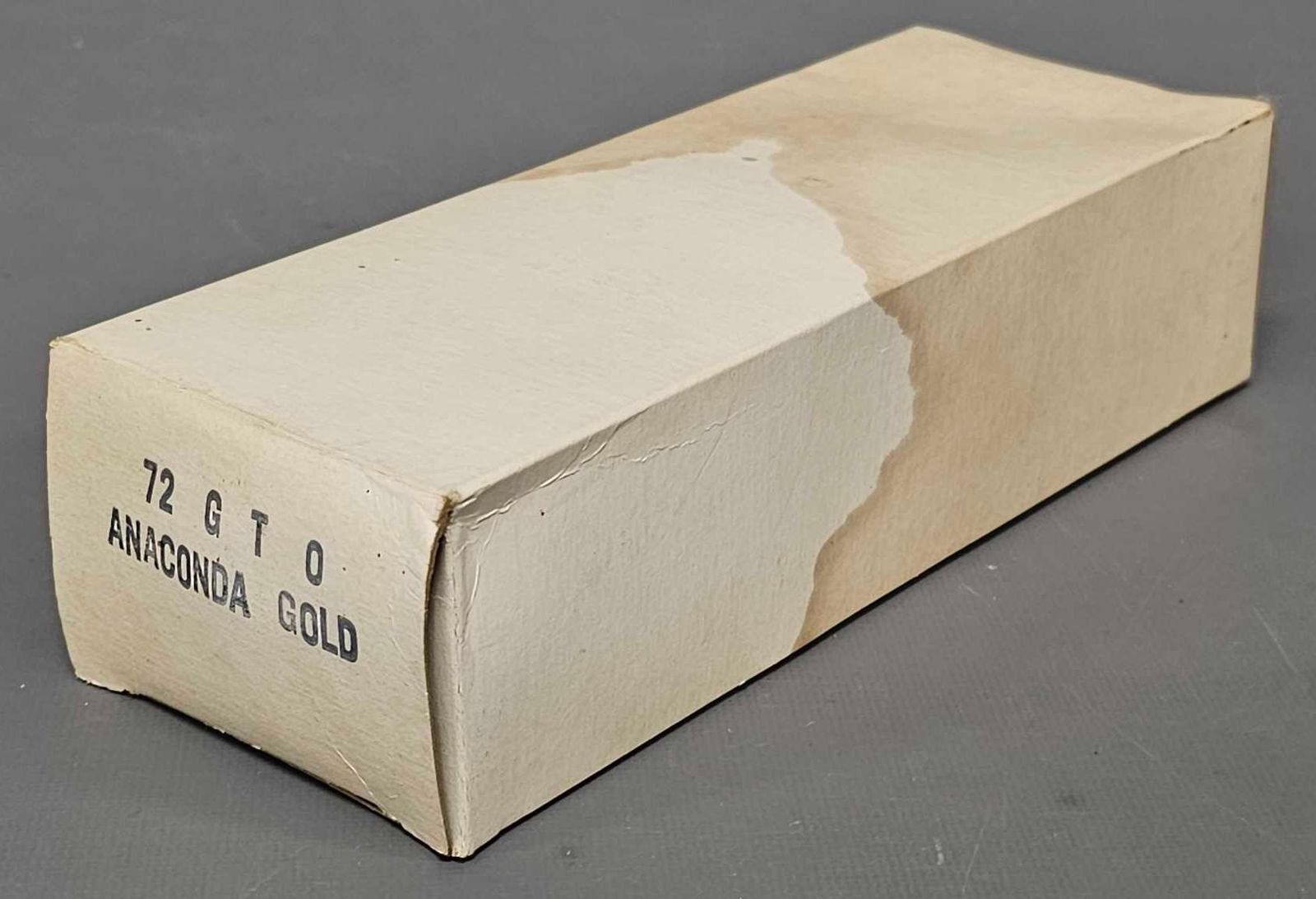 Mint 1972 Pontiac GTO hardtop anaconda gold dealer promo car in