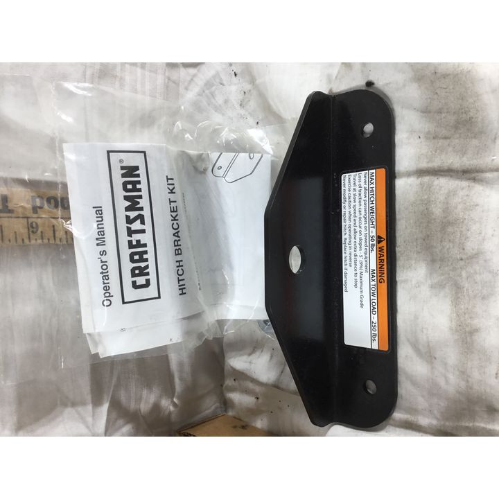 Craftsman Hitch Bracket Kit